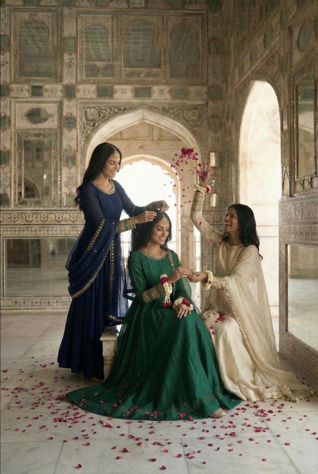 Ivory Kundan Anarkali